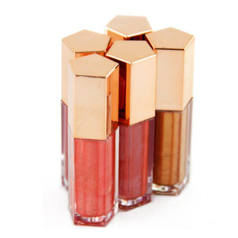 Přírodní tekutá rtěnka s leskem na rty Glitter Waterproof Lip Gloss
