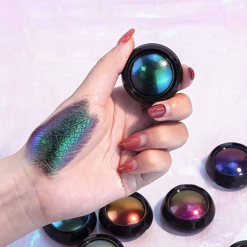 9 barev Single Eye Shadow Makeup Oční stíny High Pigmented Eye Shadow