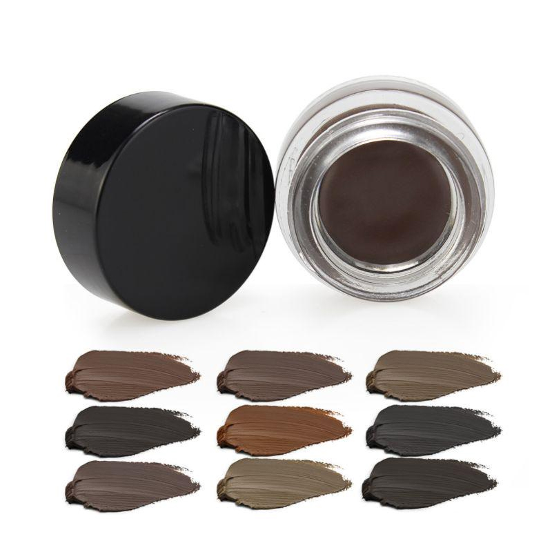 Low MOQ Accepted Eyebrow Pomáda Makeup Eyebrow Gel Waterproof Eyebrow Cream 9 color