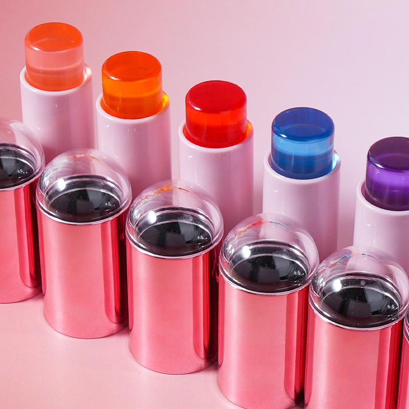 6 barev Low MOQ Jelly Blush Lip & Cheek Tint Chladivá voda Mléčná Blush Jelly Tint Lip Cheek Blush Stick Jelly