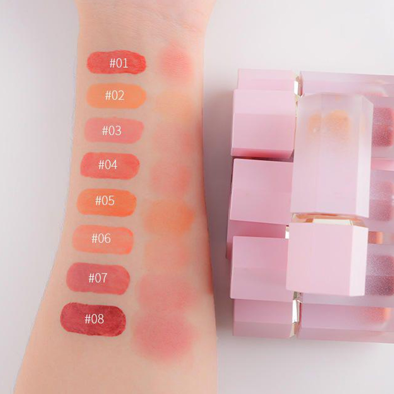 Přírodní tvářenka Vegan Pink Cream Liquid Blush Blush Makeup