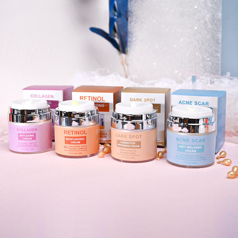 Nový trend Skin Anti Aging Facial Lotion pro odstranění tmavých skvrn hydratační organický bělící krém na obličej