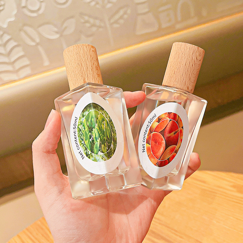 50ML/100ML WoodCap Pánský/Dámský květinový dřevitý dlouhotrvající parfém