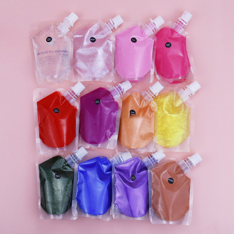 Balení sáčku Lesk na rty Base Plumping Bulk Lipgloss Prodejce lesků na rty