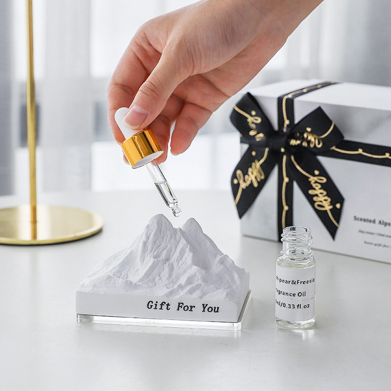 Pevná sádra klimatizace Difuzér Přívěsek z kamene Ekologická aromaterapie Dekorace interiéru auta Svatební výstup vzduchu Parfém