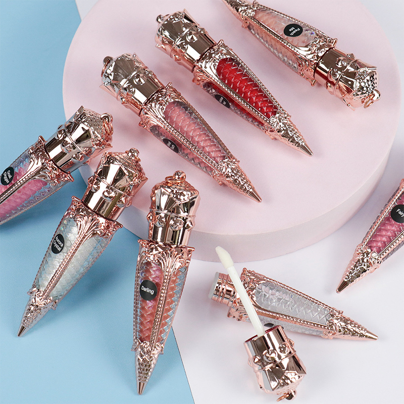 Nová sada lesku na rty 3 v 1 Matná dárková krabička Kombinovaný make-up na rtěnky