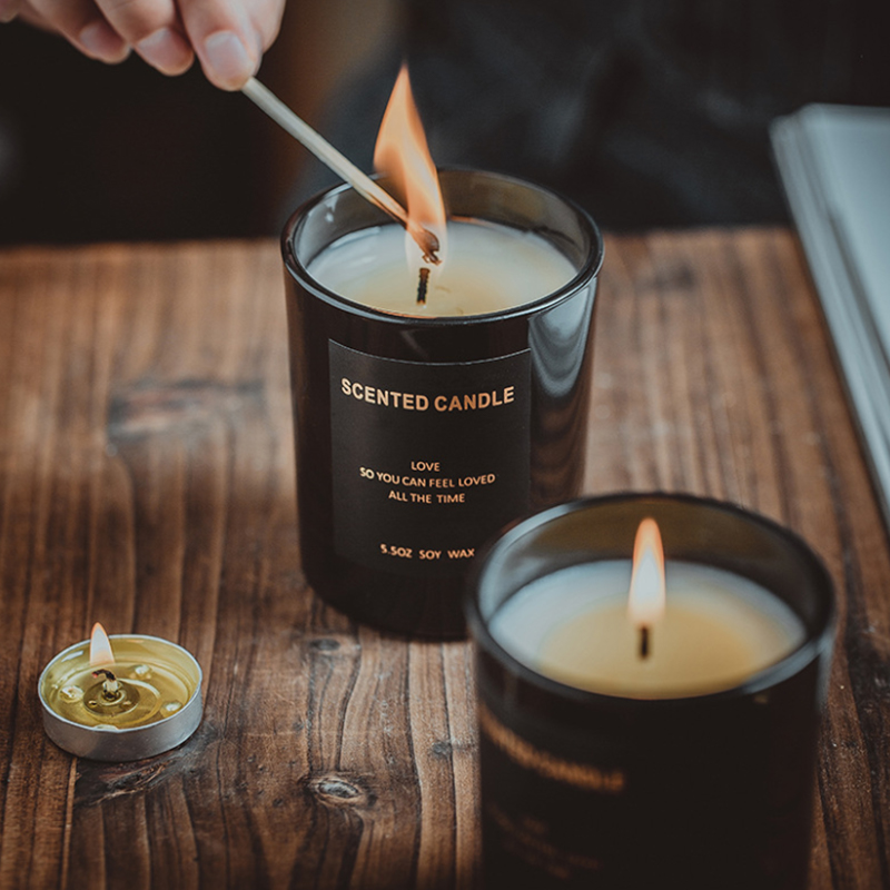 160g Aromaterapeutické vonné svíčky Natural Soy Wax Factory