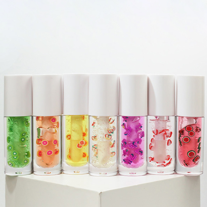 Lesklý veganský ovocný olej na rty s ovocnou příchutí Magic Natural Color